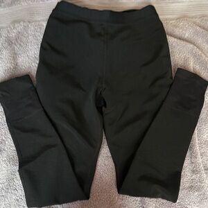 Elegant Black High-Rise Leggings